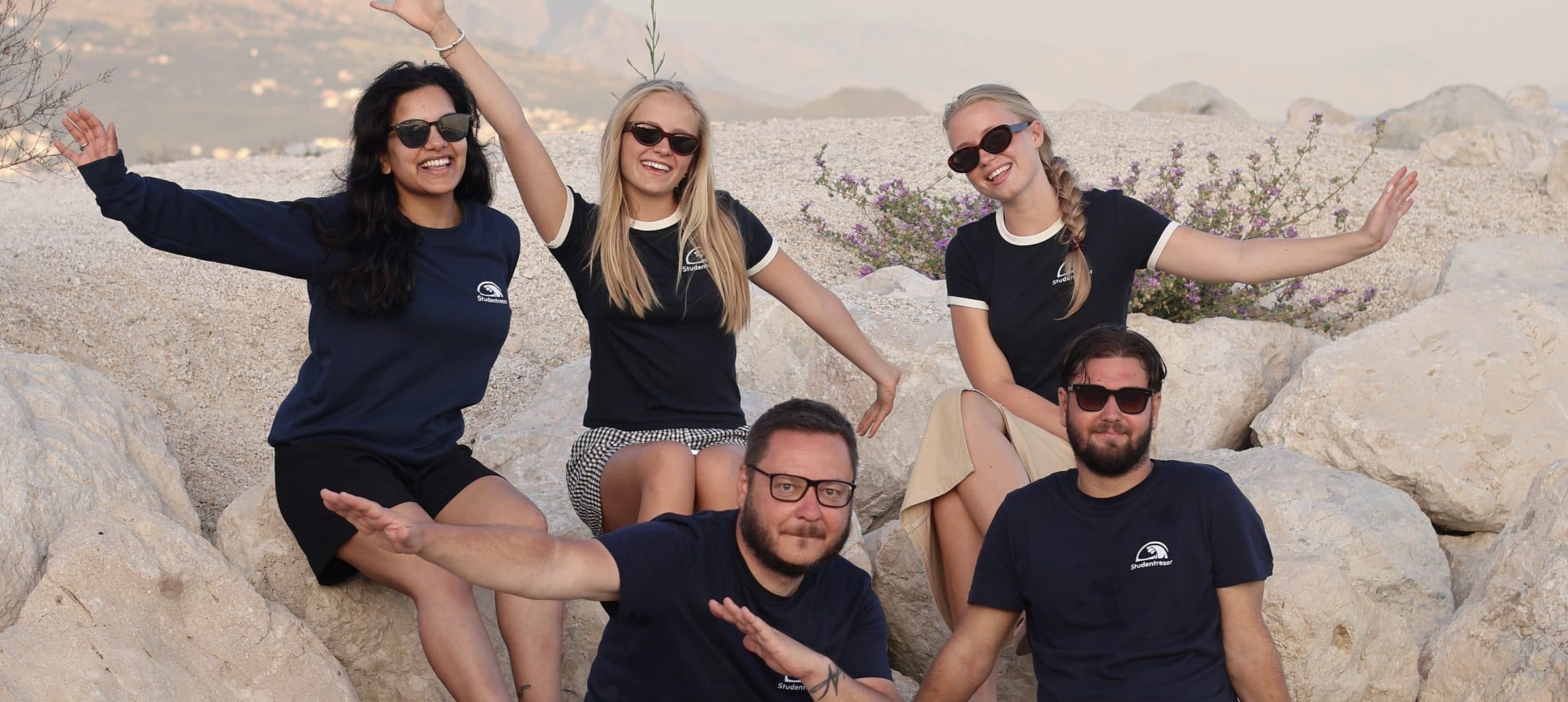 Studentresor group on a trip